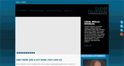 Desktop Screenshot of glennfeldmann.com